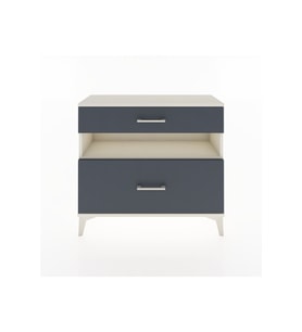 Arges Şifonyer Tek Raflı 2 Çekmeceli 88x30x80 Aytaşı-Antrasit