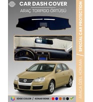 VOLKSWAGEN JETTA (2007-2011) Torpido Örtüsü Ön Göğüs Koruma Tam Uyum Çatlamayı Önler