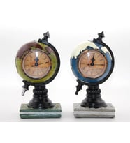 Northcity Polyester Saatli Dünya Küre Alk2833 – Ofis & Ev Dekorasyonu İçin Kaliteli Küre