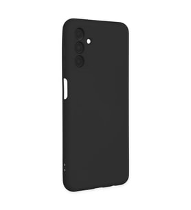 Samsung Galaxy A04s Kılıf Nano İçi Kadife Silikon - Siyah