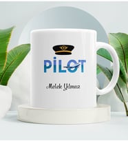 Pilota Hediye Kupa Bardak Beyaz