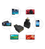 CODEGEN CDG-CNV30 mHDMI-HDMI Görüntü Adaptörü Siyah