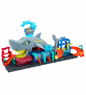 Hot Wheels Şehri Muhteşem Köpek Balığı Araba Yıkama Oyun Seti HTN82