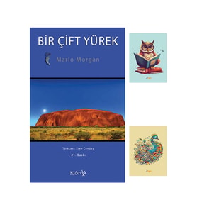 Bir Çift Yürek Romanı - Marlo Morgan 9789756388020 (2 NOT DEFTERLİ) (Renksiz)