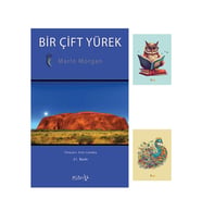 Bir Çift Yürek Romanı - Marlo Morgan 9789756388020 (2 NOT DEFTERLİ) (Renksiz)