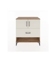 Hyperion Şifonyer Tek Raflı Tek Çekmeceli 2 Kapaklı 88x44x96 Çam-Aytaşı