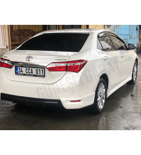 Toyota Corolla Arka Flap + Orta Difüzör(Plastik)