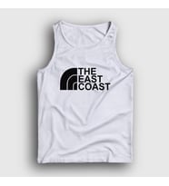 Presmono Unisex Beyaz Logo The East Coast Atlet 503469tt (Beyaz)