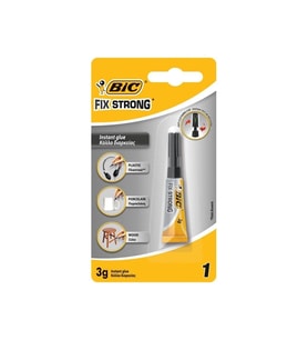 Bic Japon Yapıştırıcısı Fix Strong Süper Güçlü Japon Yapıştırıcı 3 Gram (24 Lü Paket)