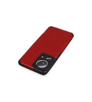 Xiaomi Mi 13 Lite Kılıf Loop Deri Silikon - Kırmızı
