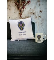 Yılın Polis Memuru Kupa Bardak ve Yastık Set (Beyaz)