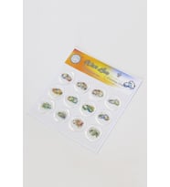 Mühürcüm 12 Adet Hazır Kendinden Yapışkanlı Yüzük Davetiye Sticker Mühür KYSM111