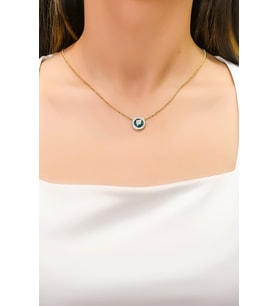 NAZAR BONCUKLU KOLYE 14 AYAR A065260