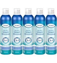 Tena Proskin Vücut Temizleme Köpüğü 400 ML (3 in 1 Arada) (5 Li Set)