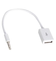 Usb Dişi To Aux Stereo 3 Boğumlu Kablo
