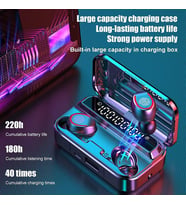 F9-3 Kablosuz Bluetooth5.1 Stereo Kulaklık Siyah