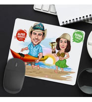 Kişiye Özel Deniz Kum ve Sen Mousepad