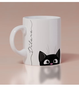 Kedi Kupası Kişiye Özel