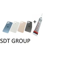 iPhone 12 PRO Arka Batarya Pil Kapağı ALTIN (B7000 15 ML Yapıştırıcı)