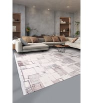 YoudayHomeCollection EYNA Model Oturma Odası Halısı — EBAT: 80X80
