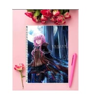 Egoist Inori Yuzuriha Anime Defter 1 Adet Özel Tasarım A4 Boyutu 21*29 Cm Telli Çizgili Defter