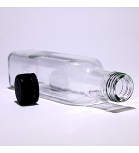 Zeytinyağı Şişesi Yağdanlık Sosluk Sirkelik 250 ml Şeffaf Marasca