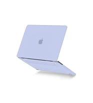 Apple Macbook Pro 13 2021 Macbook Buzlu Kapak - Lila