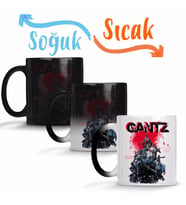 Gantz Sihirli Kupa Bardak Porselen