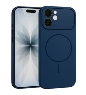 ?Phone 17 ile Uyumlu 17 Pro G�r�n�ml� Magsafe Destekli Kablosuz ?arj �zellikli Kamera Lens Korumal? ??k Metal G�r�n�ml� Telefon K?l?f?