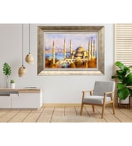 Gümüş Çerçeveli Tablo nb1607