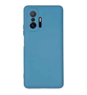Durukar® Mi 11T Pro Kılıf Nano içi Kadife Silikon - Mavi