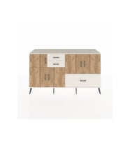 Kronos Konsol 5 Raflı 3 Çekmeceli 5 Kapaklı 176x59x99 Aytaşı-Çam/Aytaşı