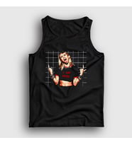 Presmono Unisex Siyah Here Miley Cyrus Atlet 403713tt
