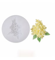 Ortaca Çiçeği Silikon Kalıp 7.9x6.9x5.5 Cm