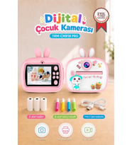 Dijital Fotoğraf Makinesi Çocuk Termal Resim Kağıt Baskılı Yazıcı Kamera Vi