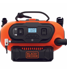 Black & Decker BDCINF18N-QS 12Volt/220Volt/18Volt Li-Ion 160PSI Şarjlı Hava Kompresörü