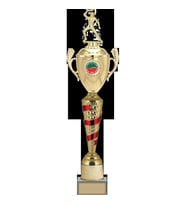 ODAK KUPA - Figürlü Kupalar - Masa Tenisi Erkek Figürlü Kupalar FG-084 A - 65 cm