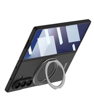 Lexroo Galaxy Z Fold 7 Kılıf M-safe Şarj Özellikli Kıpta Yüzüklü Kamera Korumalı Kılıf - Siyah