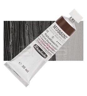 Mussini 35ml Yağlı Boya Seri:1 No:645 Asphaltum Black Translucent