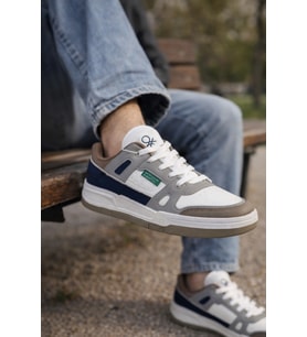 Benetton Erkek Rahat Günlük Sneaker Ayakkabı
