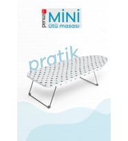 Perilla Beyaz Mini Ütü Masası