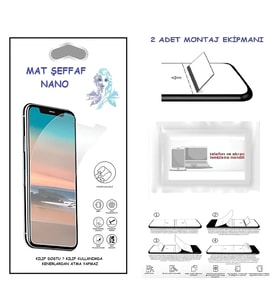 Infinix SMART HD 2021 Nano Ekran Koruyucu Ultra İNCE Esnek MAT Şeffaf