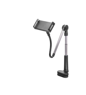 Teleskopi̇k Mafsalli Masa Kenari Telefon Ve Tablet Standi - Siyah ND1053