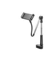 Teleskopi̇k Mafsalli Masa Kenari Telefon Ve Tablet Standi - Siyah ND1053