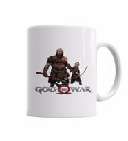 Kratos E Atreus God Of War Kupa Bardak Porselen