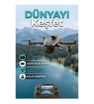Çift Kameralı Uzaktan Kumandalı Drone – Hobi, Fotoğraf ve Video Çekimi
