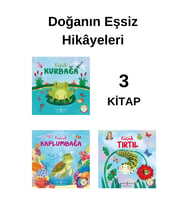 DOĞANIN EŞSİZ HİKAYELERİ 3 KİTAP ( KURBAĞA-KAPLUMBAĞA-TIRTIL)
