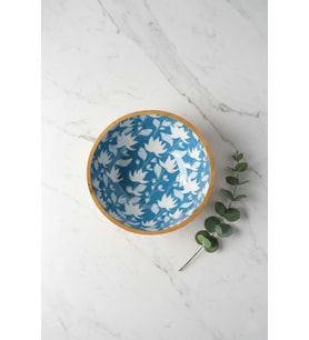 Mango Agacı Sunum Servis Kasesi & Dekoratif Kase 25 Cm Desenli