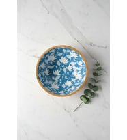 Mango Agacı Sunum Servis Kasesi & Dekoratif Kase 25 Cm Desenli