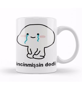 Ne Dedi incinmişsin Dedi Komik 02 Kupa Bardak Porselen